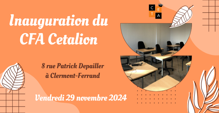 Lire la suite à propos de l’article Soirée d’inauguration du CFA CETALION